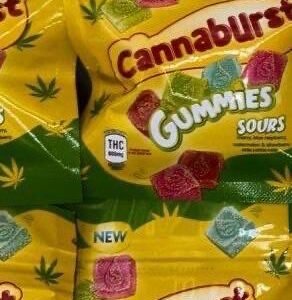 CANNABURST edibles 600mg per pack