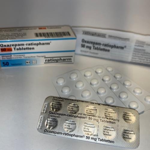 Oxazepam 50mg (25Blisters – 250Pills)