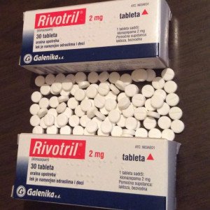 Rivotril 2mg (Clonazepam) 150 Pills★